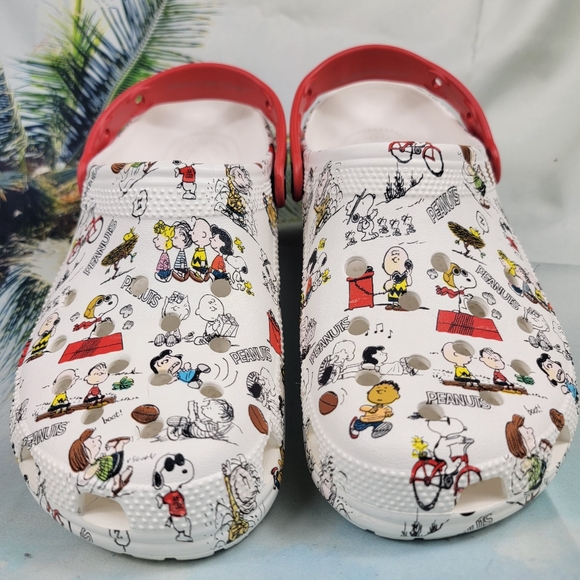 Crocs Classic Clogs X Peanuts Mens 9 Womens 11 - Picture 4 of 12